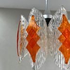 Toffe Hanglamp 70’S Van Frosted Acryl Glas thumbnail 4