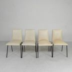 Set Van 4 Meurop Stoelen Door Pierre Guariche, Jaren 50 thumbnail 8