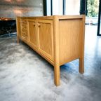 Vintage Houten Dressoir /buffetkast / Lange Kast thumbnail 4