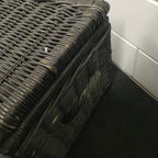 Grote Rieten Rotan Opbergmand Met Deksel thumbnail 8