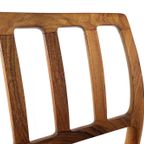 Set 6 Niels O Møller Stoelen Vintage Palissander Model 83 thumbnail 4