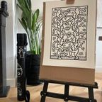 Keith Haring (1958-1990). Untitled,1984, Copyright Keith Haring Foundation, Printed In The Uk thumbnail 7