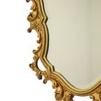 Vergulde Deknudt Rococo Stijl Spiegel Kuifspiegel Acanthus 81cm thumbnail 6
