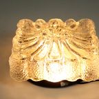 Vintage Plafondlamp Plafonnière 'morgenstjerne' Glas Glazen thumbnail 15