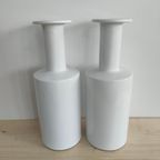 Vazen Keramiek Wit In De Stijl Van Otto Brauer thumbnail 4