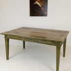 Antieke Zweedse Eettafel thumbnail 14