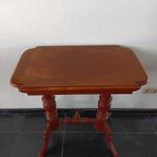 Engelse Mahonie Sidetable thumbnail 2
