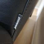 Prominent 2 Zits Bank - Zwart - Leder - Nieuwstaat - Design thumbnail 6