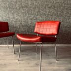 2X Vintage Conseil Chairs By Pierre Gauriche For Meurop,Ca60 thumbnail 15