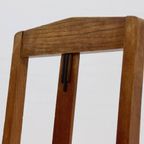 Amsterdam School Oak And Cane Chair 1920S thumbnail 8