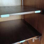 Prachtige Engelse Art Deco Burrnut-Garderobe thumbnail 10