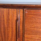 Ernst Dieter Hilker Vintage Jaren 60 Wandmeubel, Highboard thumbnail 15