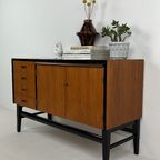 Scandinavisch Vintage Teak Fineren Dressoir Kauto thumbnail 2