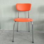 Brabantia Buisstoelen Oranje Jaren 70 thumbnail 5