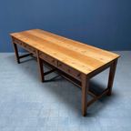 Grote Antieke Draperie Stoffen Tafel thumbnail 6