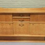 Vintage Mid Century Art Deco Style Dressoir Credenza thumbnail 4