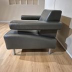 Havee Cloak - Loveseat - Antraciet - Leder - Design - Zgan thumbnail 3