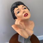 Groot Borstbeeld - Jaren ‘70 Vrouw thumbnail 5