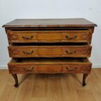 Vintage Queen Ann Ladekastje Ladekast, Commode Dressoir Badkamermeubel 003 thumbnail 6