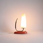 Ceramic And Brass Table Lamp, 1950S thumbnail 12