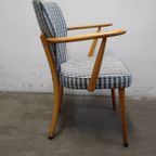 Vintage Houten Stoel Met Armleuningen thumbnail 4