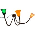 Rob Nollet - Deja Vu Nijmegen - Wall Mounted Lamp - Goosneck (triple) - Glass Shades, Dutch Design thumbnail 9