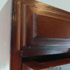 Engelse Vitrinekast Van Mahoniehout, Circa 1910 thumbnail 7