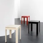 Serax Bijzettafel Beuken Rood Male thumbnail 4