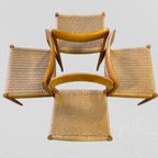 Set Van 8 Stoelen Niels Moller Voor Mollers Mobelfabrik thumbnail 15