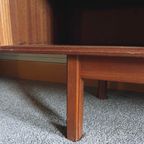 Vintage Deens Teak Houten Dressoir Credenza Sideboard thumbnail 2