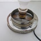 Art Deco Plafondlamp Geometrisch Opaline. thumbnail 7
