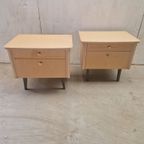 Vintage Nachtkastjes Jaren 60 Design thumbnail 2