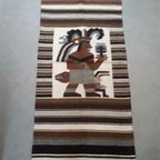 Vintage Wandkleed Peru Mexico Vloerkleedje Vloerkleed Katoen thumbnail 2