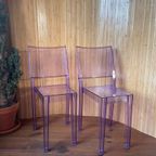 2X Kartell La Marie Philippe Starck Stoel - Violet thumbnail 4