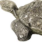 Vintage Tuinbeeld Schildpad Tuin Beton Verweerd 33Cm thumbnail 12