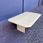 Vintage Travertin Salontafel thumbnail 3