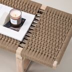 Eetkamerbank Tryde - 140 X 36 Cm - Licht Eiken thumbnail 3