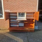 Vintage Teak Royal Board Sweden Wandmeubel Design Mid Centur thumbnail 10