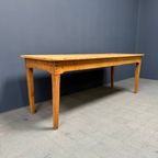 Oude Grenenhouten Cafe Tafel thumbnail 3