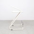Set Wit Metalen Barstoelen, 1970s thumbnail 5