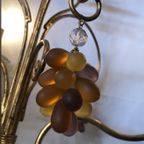 Vintage Murano Kroonluchter Druiven Kristal Vintage thumbnail 2