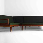 Tove & Edvard Kindt-larsen Deense Mid-century Modulaire Hoekbank thumbnail 15