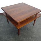 Salontafel Van Mahoniehout Vintage thumbnail 7