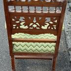 Spindle Back Tapestry Arm Chair thumbnail 13