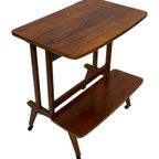 Vintage Bijzettafel Sidetable, Trolley Audio Meubel Jaren 60 thumbnail 15