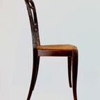 Dutch Furniture - Gebr. Horrix - Rotan - Zeldzaam - Eetkamerstoel - Rustieke Stijl - 1880 thumbnail 5