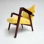 Houten Wingback Fauteuil Uit De 1960’S thumbnail 2