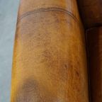 Stoere, Mooie En Comfortabele Rundleren Fauteuil/Armchair Met Diepe Warme Kleuren Een Prachtig Pa thumbnail 8