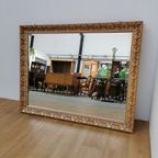 Grote Vintage Barok Brocante Facet Geslepen Schouwspiegel Spiegel 802 thumbnail 6