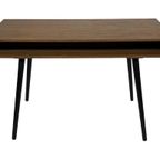 Vintage Bureau Werkplek Compact Jaren 70 Plak Fineer thumbnail 2